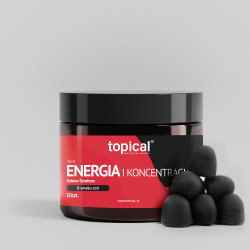 Żelki ENERGIA i KONCENTRACJA z kofeiną i synefryną – TOPICAL