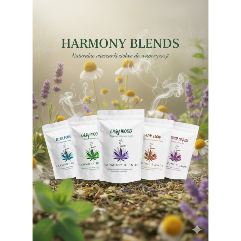 Zestaw Harmony Blends - zestaw pięciu mieszanek do waporyzacji (100G)