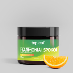 Żelki CBD HARMONIA I SPOKÓJ * Melisa lekarska – TOPICAL smak pomarańczowy